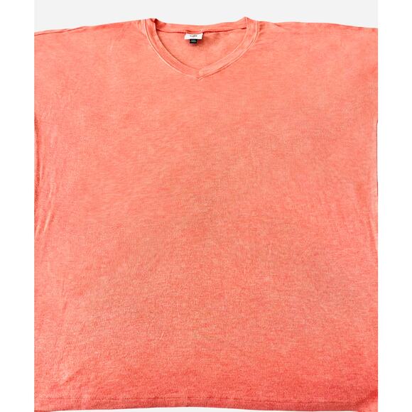 CABI LONG SLEEVE V-NECK PULL-OVER TOP/T-SHIRT, WOMENS, M, PEACH, RAYON - Picture 3 of 11